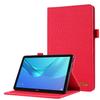 SGTD Case Cover Compatible with Huawei Honor V7 Pro 2021 Case, Flip Fold Stand Case Protective Fabric Print Cover with Auto Wake Sleep with Card Slots Tablet Cover (Color : Vermelho) view 1