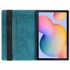 Case Cover Compatible With Samsung Galaxy Tab S6 Lite 10.4 Inch 2022/2020 Model (SM-P610/P613/P615/P619) PU Leather Case Protect Case Adjustable Fixing Strap Bracket Card Slot Shockproof Tablet PC Cas view 3