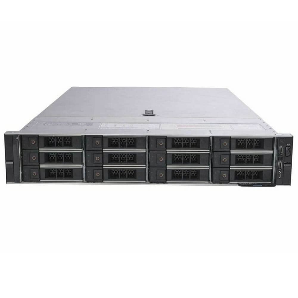 Dell PowerEdge R740XD 12 x 3.5 Gold 6154 Eighteen Core 3Ghz 48GB DDR4 RAM 2X 8TB 12G SAS H730 Raid (Renewed)