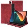 Case Cover Compatible With Xiaomi Mi Pad 5/MiPad 5 Pro 11 Inch 2021 PU Leather Case Protect Case Adjustable Fixing Strap Bracket Card Slot Shockproof Tablet PC Case Tablet Cover ( Color : Vermelho ) view 1