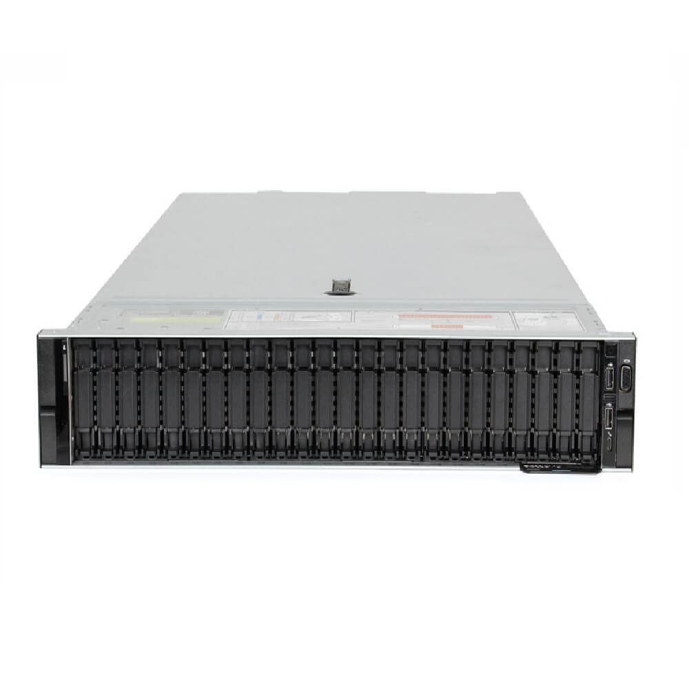 Dell PowerEdge R740XD 24 x 2.5 Silver 4110 Eight Core 2.1Ghz 128GB DDR4 RAM 2X 400GB 12G SSD H730 Raid (Renewed)