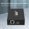HDMI USB KVM Extender, 197ft 60Hz Function HD KVM Extender Keyboard & Mouse Remote view 2