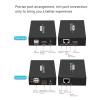 HDMI USB KVM Extender, 197ft 60Hz Function HD KVM Extender Keyboard & Mouse Remote view 4