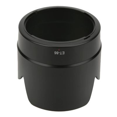 Et-86 Hood,Lens Tulip Hood for 85Mm F1.2 Et-86,Lens Hood for Replacement for Ef 75-300Mm,17-35Mm Lens Hood,86 Mm Lens Hood 50-500,Lens Hood Et86 Black Plastic Lens Hood for Ef 70200Mm