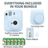 Fujifilm Instax Mini 12 Instant Camera Mint Green and Fuji Film Value Pack (60 Sheets) Bundle with Sturdy Tiger Accessories, Carrying Case, Photo Album 64 Pockets view 3