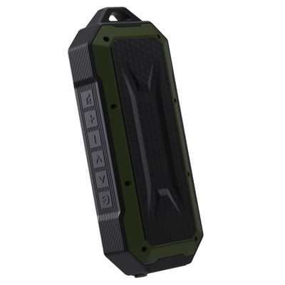 Supersonic SC-1454IPX Duro Portable Bluetooth Speaker Stream Music, FM Radio, Hands-Free Mic, 10m Range, 4hr Battery, Shockproof, Water Resistant, AUX Input - 5Wx2 Power
