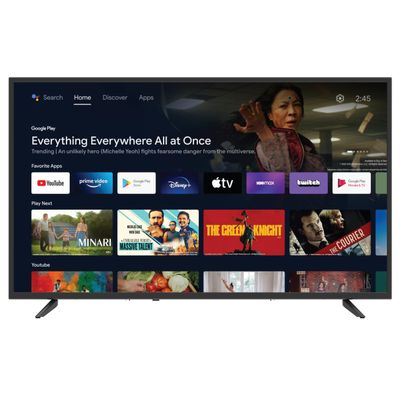 Supersonic Smart SC-4350GTV 43-inch FHD DLED TV with Google Assistant, ATSC/NTSC, HDMI, WiFi, USB Input, 1080p Resolution,16.7M Colors, 60Hz Refresh Rate, Energy-Efficient, Bluetooth, Remote Control