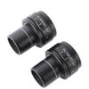 1Pair Binocular Microscope Eyepiece PL10X/22 Wide-Field High Eye Point Microscope Eyepieces 30mm Interface view 1