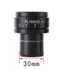 1Pair Binocular Microscope Eyepiece PL10X/22 Wide-Field High Eye Point Microscope Eyepieces 30mm Interface view 2