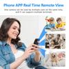 Smallest Wireless Wifi Battery Camera,HD1080P Mini Security Camera,Portable Baby Monitor Camera with Night Vision,Motion Detection,Cloud Storage for Security with iOS Android APP for Indoor/Outdoor view 3