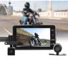 Boxonly Motorcycle Driving Recorder Waterproof Dual Lens Video HD 1080p Dash Cam Front and Rear Motorbike Camera view 3