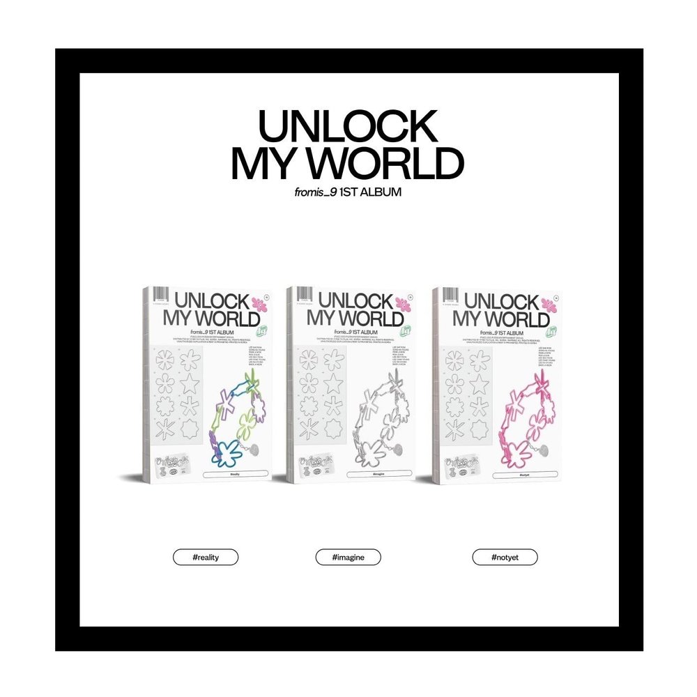 fromis_9 - Vol.1 Unlock My World CD (#Reality ver.)