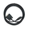 LEVI-DVP Suitable for,LEVI777T,LEVI430T,LEVI102A Touch Panel Connection DVP Series PLC Communication Cable Black (3m) view 1