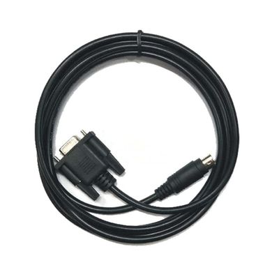 DP-DVP-CAB0 for DP210 Text Display Connecting to DVP Series PLC Communication Cable Black (5m)