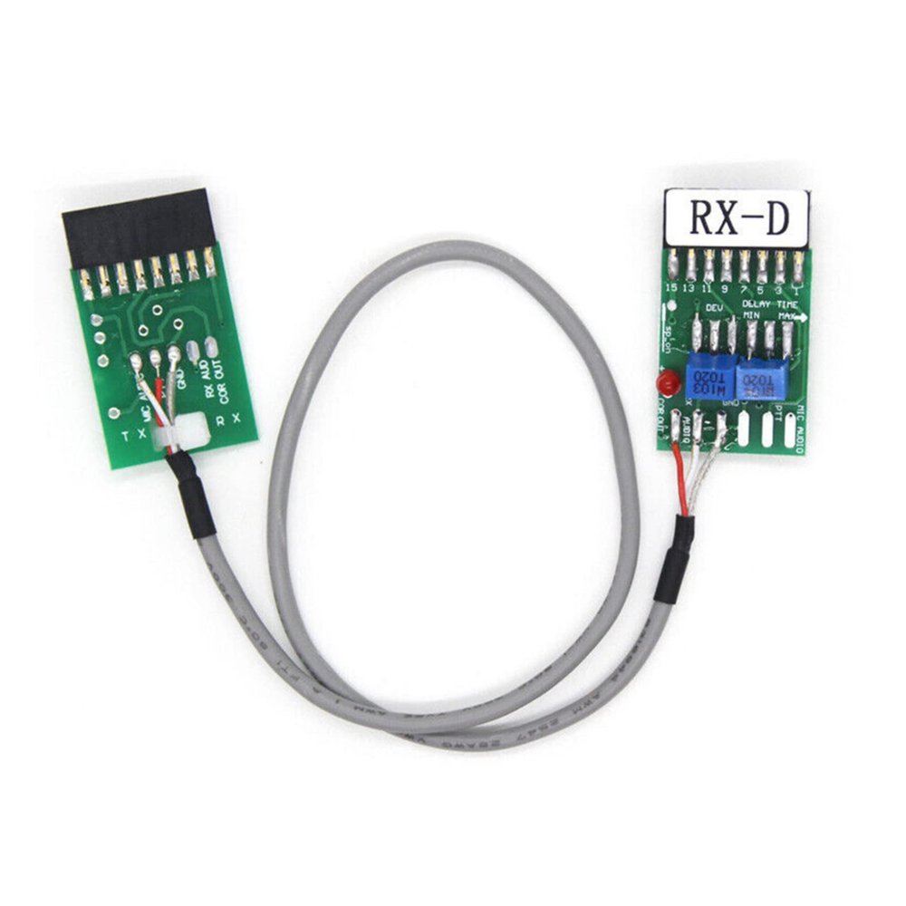 NATEFEMIN Repeater Connector Cable TX-RX Time Delay for Motorola GM3188 GM3688 GM950I Accessory