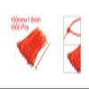 LJFMDLN 1000pcs Cable Zip Ties 100mmx1.8mm Self-Locking Nylon Tie Wraps Red Single-use Locking Flexible Cable Tie view 4