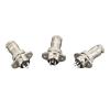 Demasiado 1 Set Aviation Plug and Socket GX16-2/3/4/5/6/7/8/9/10P 16MM Rhombus Flange Seat DF16 Series Aviation Column Connector (Size : Rhombus, Color : 3P) view 1