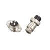 Demasiado 1 Set Aviation Plug and Socket GX16-2/3/4/5/6/7/8/9/10P 16MM Rhombus Flange Seat DF16 Series Aviation Column Connector (Size : Rhombus, Color : 3P) view 3