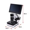 9-inch LCD Digital Microscope Microcirculation Biological USB Fit for Blood Display Nailfold Capillary OSL-029 view 2