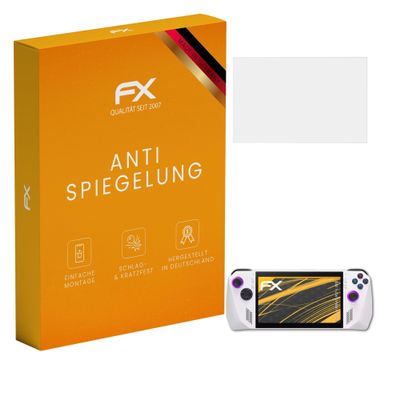 atFoliX Screen Protector compatible with Asus ROG Ally RC71L 2023 Screen Protection Film, anti-reflective and shock-absorbing FX Protector Film (3X)