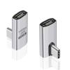 Duttek 90 Degree USB C Adapter, 240W Right Angle USB C Male to Female Adapter with 40Gbps, 8K@60Hz Video Display for Thunderbolt4/3, Laptop, Tablet, Phone view 1
