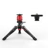 IFOOTAGE Mini Tripod for Camera with Quick Release Head, Professional Tabletop Tripod with Pedal, Small Tripod Max Load up to 13.2 lbs, Desktop Tripod Compatible with Sony, Nikon, Cobra 3 Base-P view 1