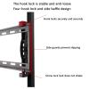 Tv Wall Bracket Universal Tv Stand Tv Mount 40inch Wall Tiltable Display Mount Adjustable Up and Down Built-in Horizontal Positioning (14-42inches,Black) view 3