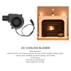 75x30mm Brushless DC Blower Fan, 4000RPM Variable Speed DIY DIY Coolling Fans, Ball Bearing Blower Cooling Fan for , PC, or Other Device view 3