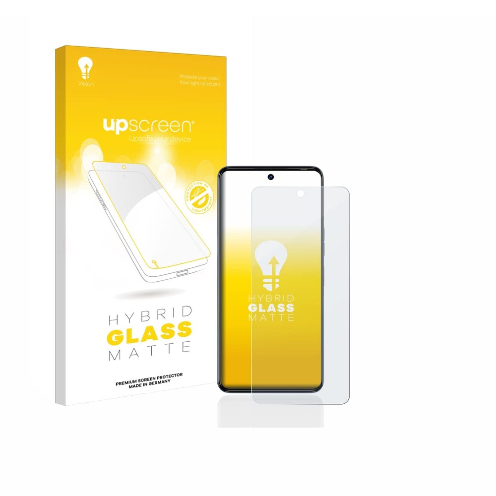 upscreen Matte Screen Protector Glass Film compatible with Tecno Camon 20 Pro - Anti-Glare, Anti-Fingerprint, 9H Glass Protection