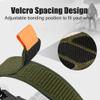 ANCOOL Compatible for Garmin Fenix 7X/6X/5X Band, 26mm Easy Fit Nylon Straps for Garmin Fenix 3/5X Plus/6X Pro/Tactix Delta/Enduro 2 Bands (Army Green) view 2