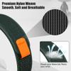ANCOOL Compatible for Garmin Fenix 7X/6X/5X Band, 26mm Easy Fit Nylon Straps for Garmin Fenix 3/5X Plus/6X Pro/Tactix Delta/Enduro 2 Bands (Army Green) view 4