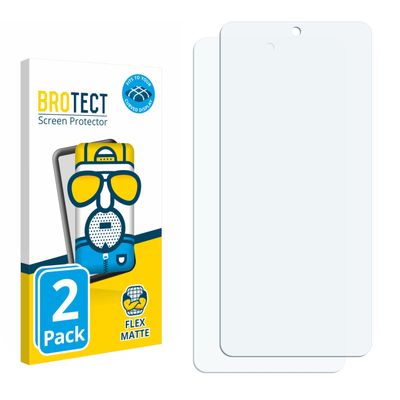 brotect 3D Curved Screen Protector Matte Compatible with realme 11 Pro (2 Pack) - Full Screen Coverage