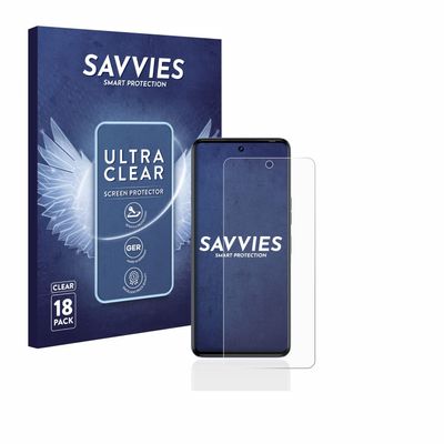 savvies Screen Protector compatible with Tecno Camon 20 Pro 5G Protection Film Clear 18-Pack