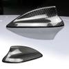 AIRSPEED Carbon Fiber Car Shark Fin Antenna Cover Antenna Toppers Sticker for BMW F20 F21 F52 F45 F46 F31 F34 GT G31 G32 GT F48 F49 F39 G01 G08 G02 F15 F85 G05 F16 F86 G07 Exterior Accessories, Black view 1