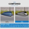 AIRSPEED Carbon Fiber Car Shark Fin Antenna Cover Antenna Toppers Sticker for BMW F20 F21 F52 F45 F46 F31 F34 GT G31 G32 GT F48 F49 F39 G01 G08 G02 F15 F85 G05 F16 F86 G07 Exterior Accessories, Black view 3