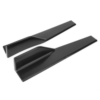FSFY Universal Side Skirts, 450mm Extension Rocker Splitters Wings Canard Diffuser Auto Part
