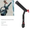 360 Degree Adjustable Handle Grip for Ronin RS2 RSC2 RS3, Stabilizer Handgrip Extension Bracket, Foldable Handle with 1/4 Inch, 3/8 Inch Screw Holes, Ideal for Low Angle Shots view 2