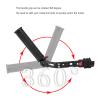 360 Degree Adjustable Handle Grip for Ronin RS2 RSC2 RS3, Stabilizer Handgrip Extension Bracket, Foldable Handle with 1/4 Inch, 3/8 Inch Screw Holes, Ideal for Low Angle Shots view 4