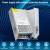 BOSYTRO 12V 125A 1500W DC Switching Power Supply Adapter PSU AC 110V / 220V-DC 12V Transformer Adapter, for 3D Printer,CCTV Camera Security System, Computer Project of Industrial Power Supplies view 4