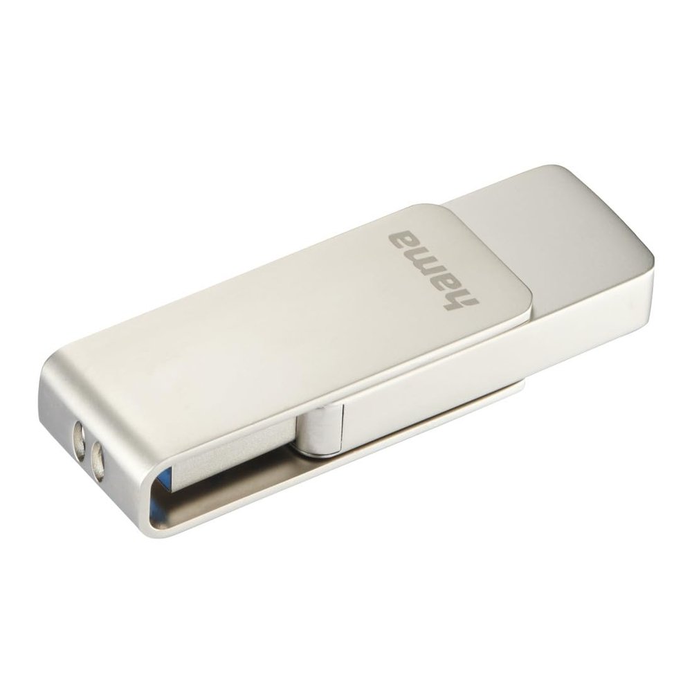 Hama Rotate Pro USB 3.0 Flash Drive 512GB 100MB/s Silver