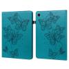 SGTD Case Cover Compatible with Samsung Galaxy Tab A7 Lite (2021) T220/T225 Slim Folding Stand Folio Tablet Case,Adjustable Fixing Strap Card Slot Shockproof Tablet Case Tablet Cover (Color : Blue) view 1