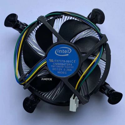 E97378-001 Fan for E97378-001 JUADYJK DC12V 0.28A 775-pin CPU Cooling Fan