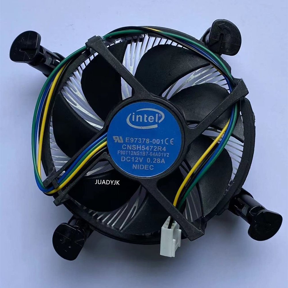 E97378-001 Fan for E97378-001 JUADYJK DC12V 0.28A 775-pin CPU Cooling Fan