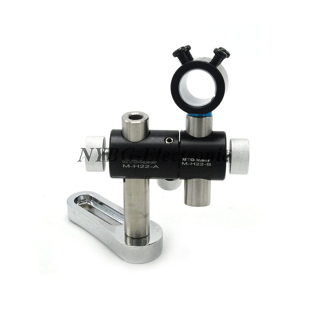 Three-axis Adjustable Mount/Bracket/Holder/Clamp for Laser Diode Module or Torch Cooling Heatsink 6 Sizes for Choice (23.5mm)