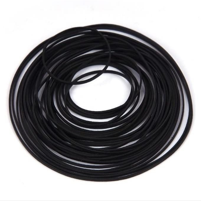 GatherTOOL 100Pcs/set Universal Mix Cassette Tape Belt Generic Tape Drives Machine Belt 40-135mm