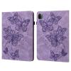 SGTD Case Cover Compatible with Xiaomi Mi Pad 5/MiPad 5 Pro 11 inch 2021 Slim Folding Stand Folio Tablet Case,Adjustable Fixing Strap Card Slot Shockproof Tablet Case Tablet Cover (Color : Purple) view 1