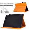 Case Cover Premium Leather Case Compatible with Huawei MediaPad T5 Case (10.1 inch) Tablet,Smart Magnetic Flip Fold Stand Case Protective Case Cover with Auto Wake Sleep Tablet Cover ( Color : Orange view 3