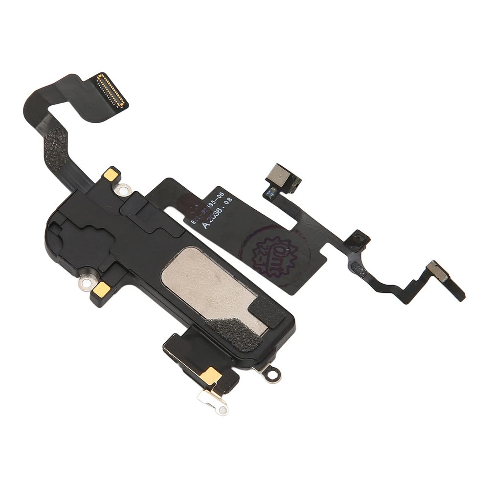 Ear Speaker Cable, Earpiece Speaker Proximity Light Sensor Cable, Ear Speaker Earpiece Proximity Sensor Cable, Mic Replacement Compatible with for IOS Phone 12 ProMax