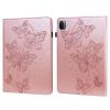 SGTD Case Cover Compatible with Xiaomi Mi Pad 5/MiPad 5 Pro 11 inch 2021 Slim Folding Stand Folio Tablet Case,Adjustable Fixing Strap Card Slot Shockproof Tablet Case Tablet Cover (Color : Golden) view 1