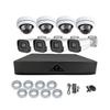 8CH 5MP POE CCTV Security Camera System with Dome Camera and Bullet Camera, HD Surveillance Cameras Kit with Audio, Color Night Vision, Motion Detection, for Indoor and Outdoor view 1